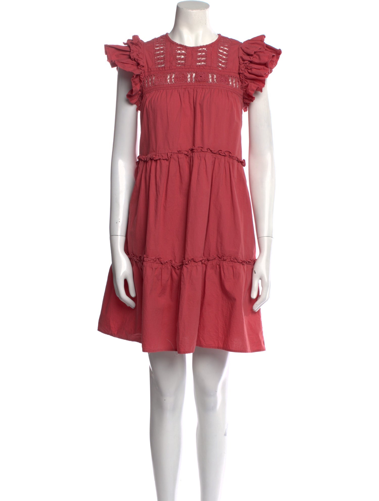 Sea New York Crew Neck Mini Dress