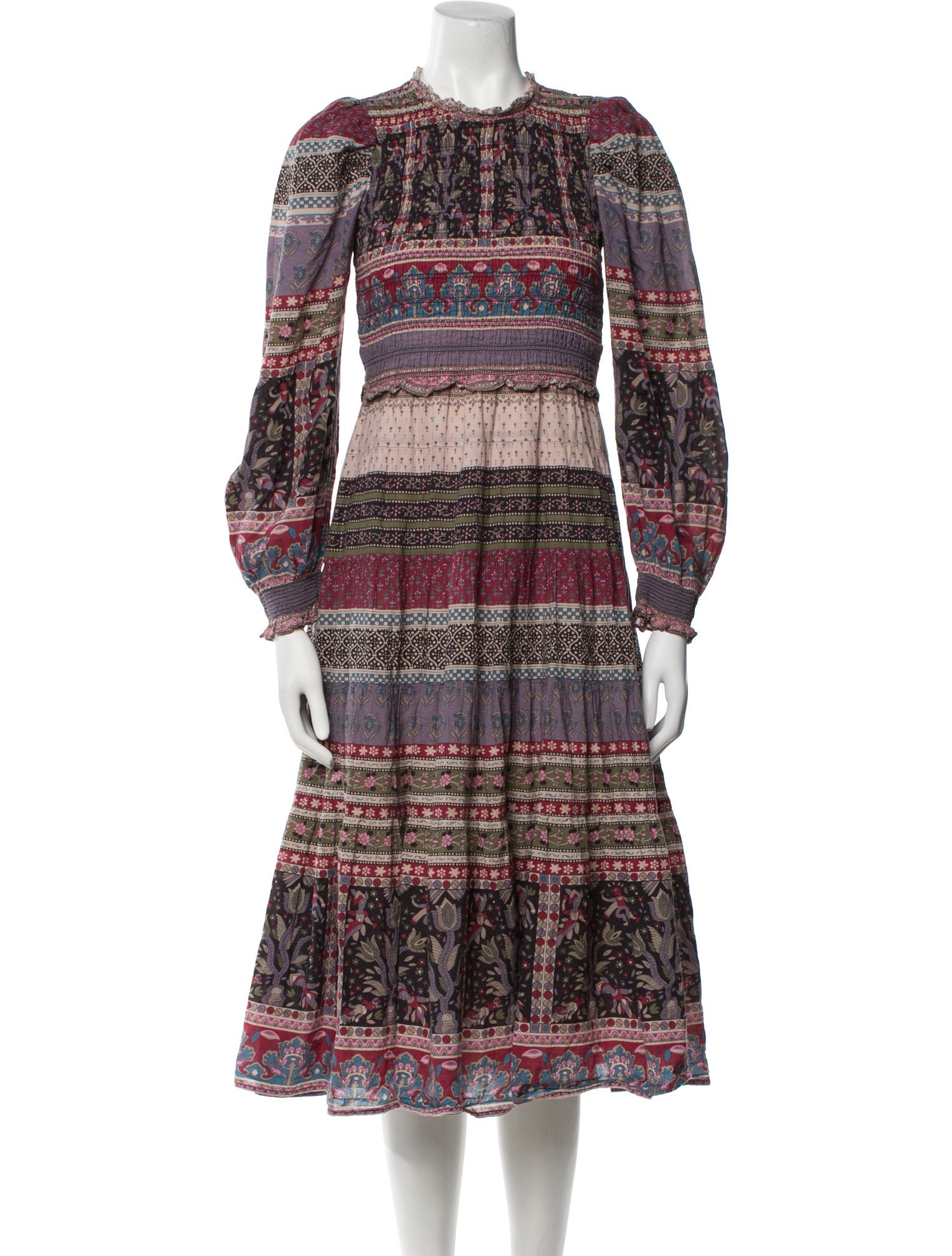 Sea New York Printed Midi Length Dress