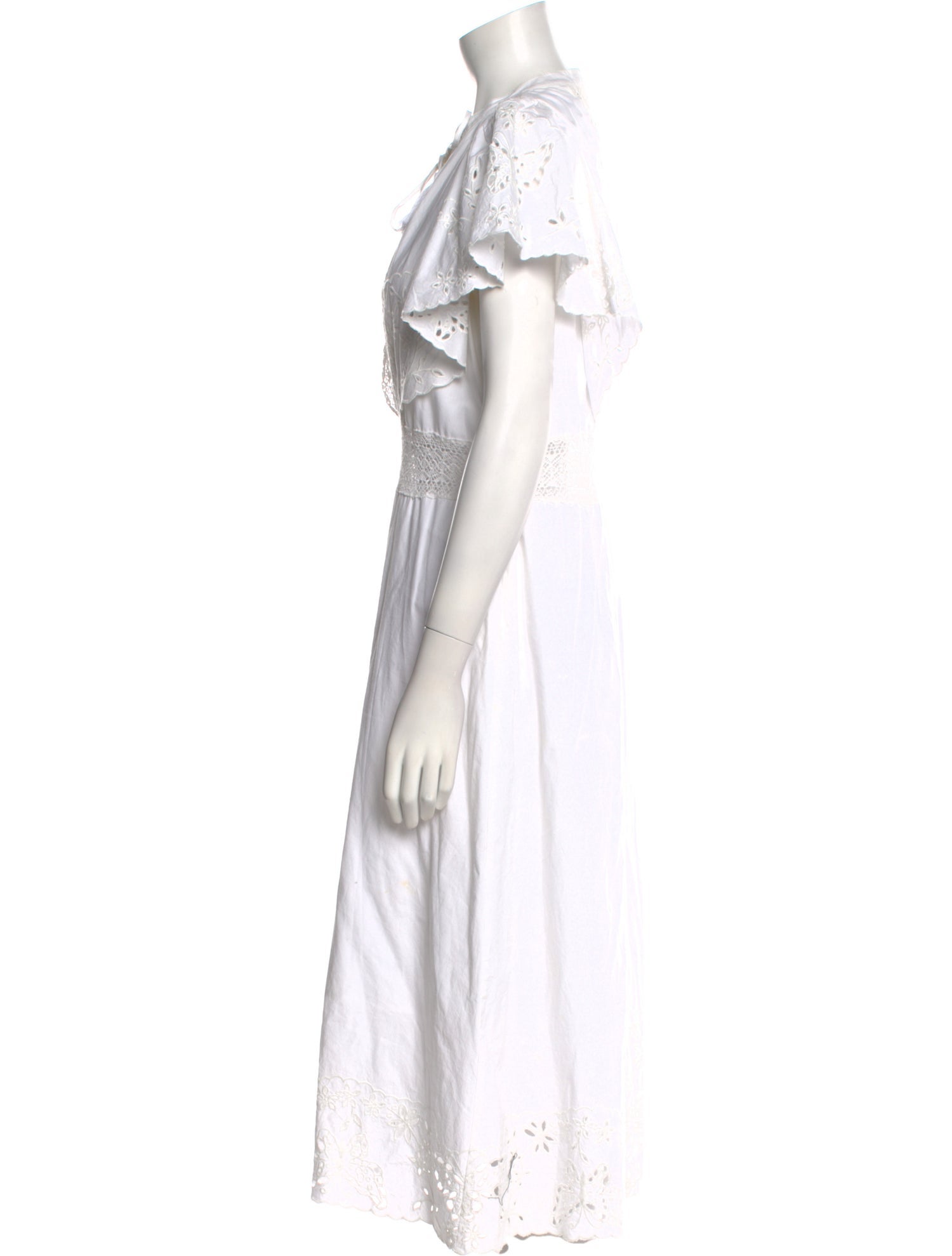 Sea New York V-Neck Midi Length Dress