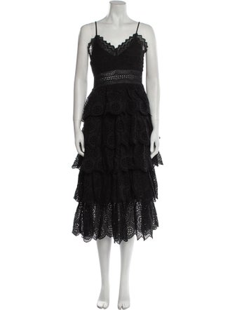 Sea New York V-Neck Long Dress