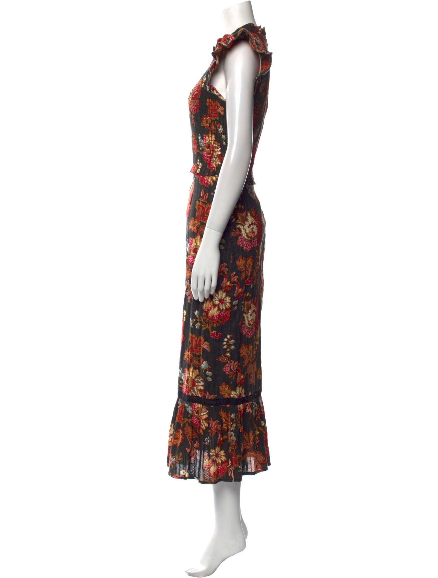 Sea New York Floral Print Long Dress