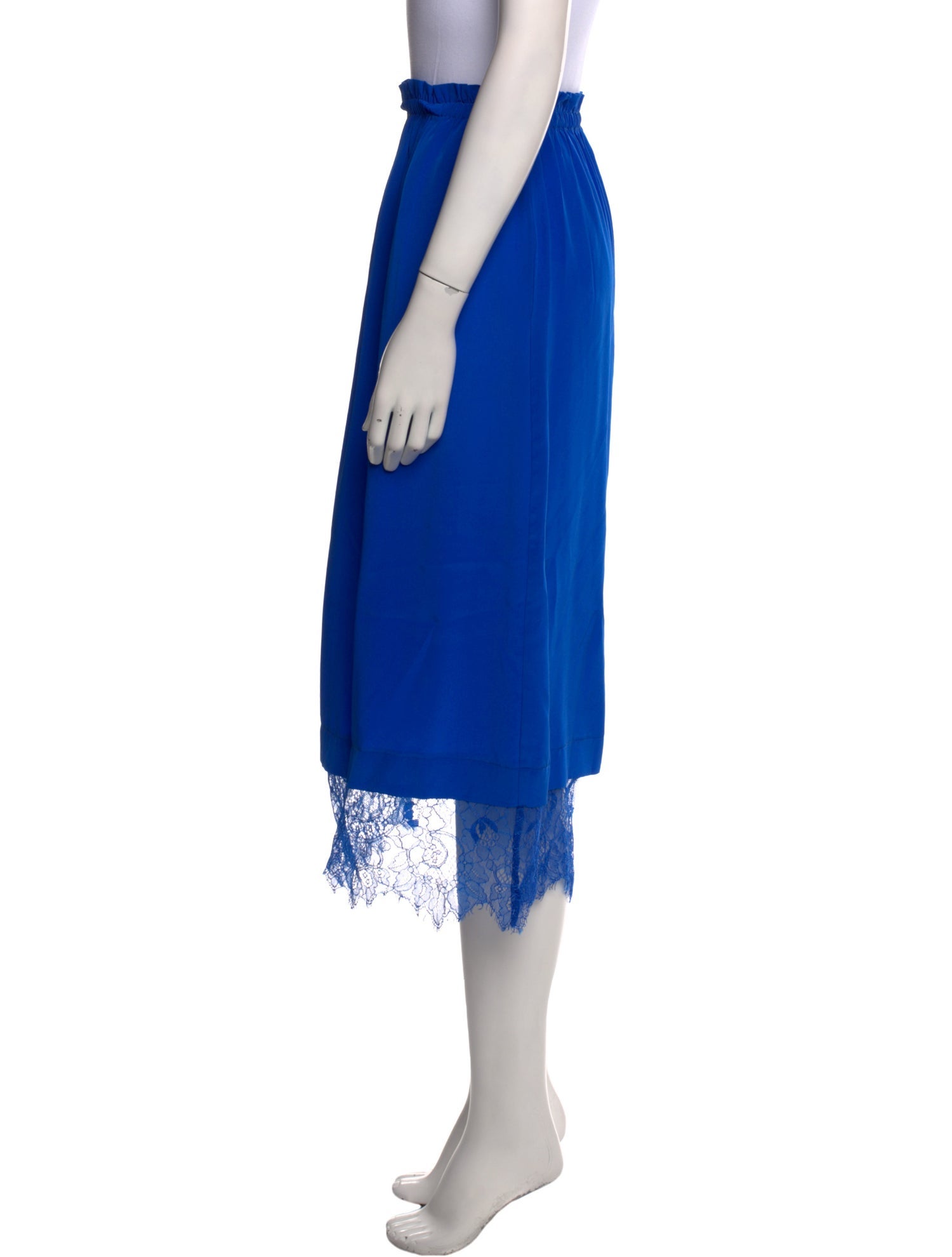 Sea New York Silk Midi Length Skirt