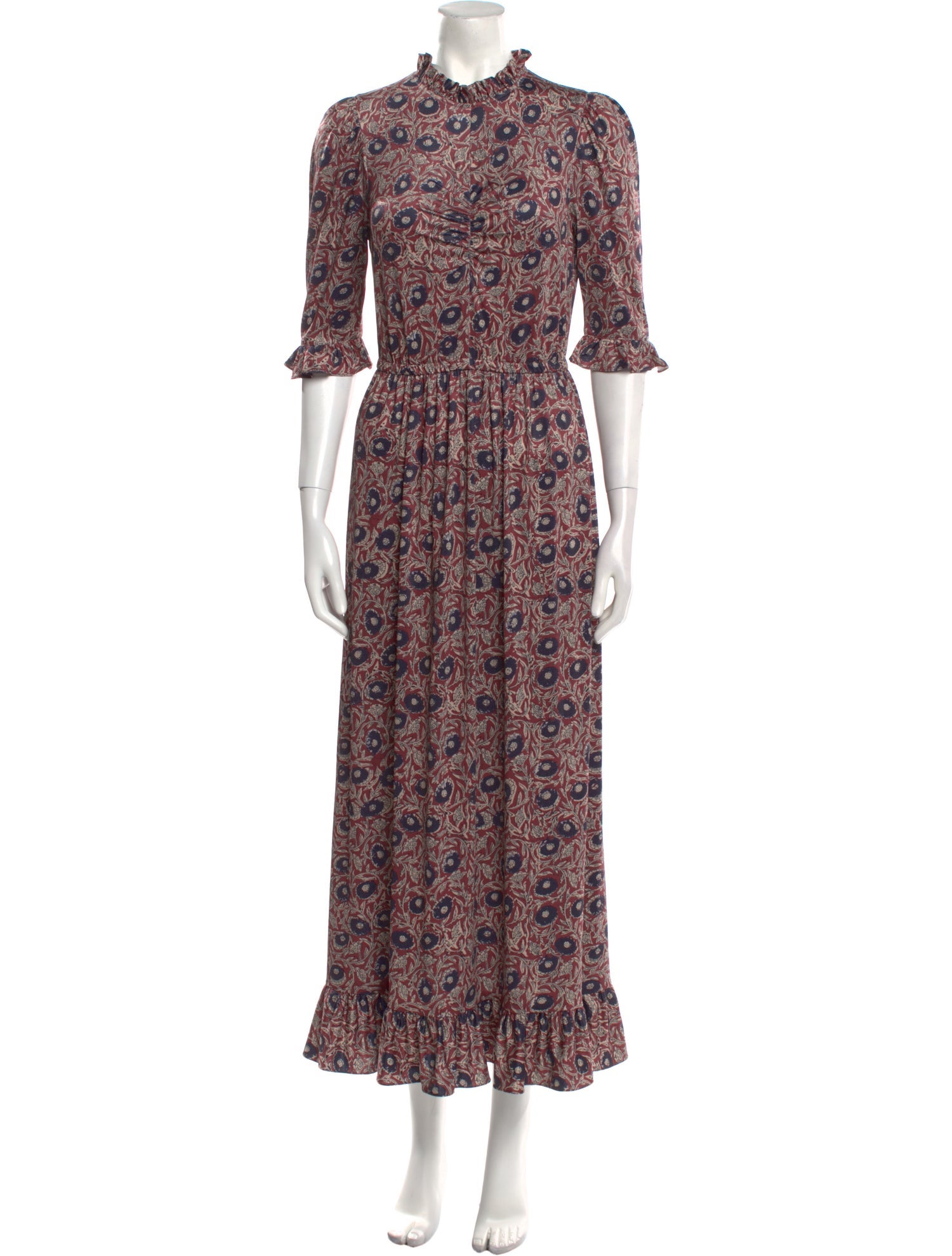 Sea New York Floral Print Long Dress