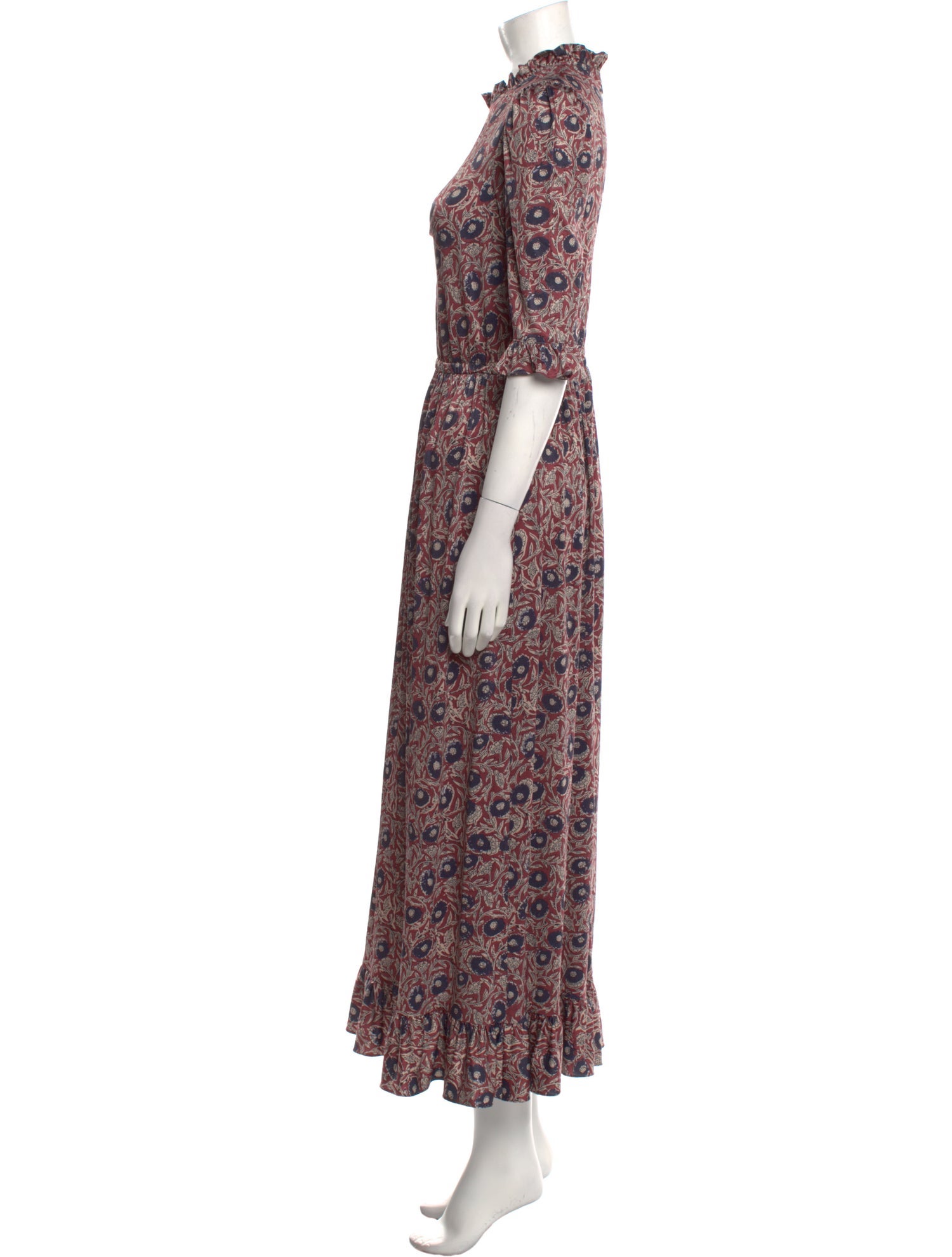 Sea New York Floral Print Long Dress