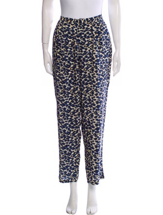 Sea New York Silk Straight Leg Pants