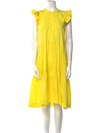 Sea New York Crew Neck Midi Length Dress