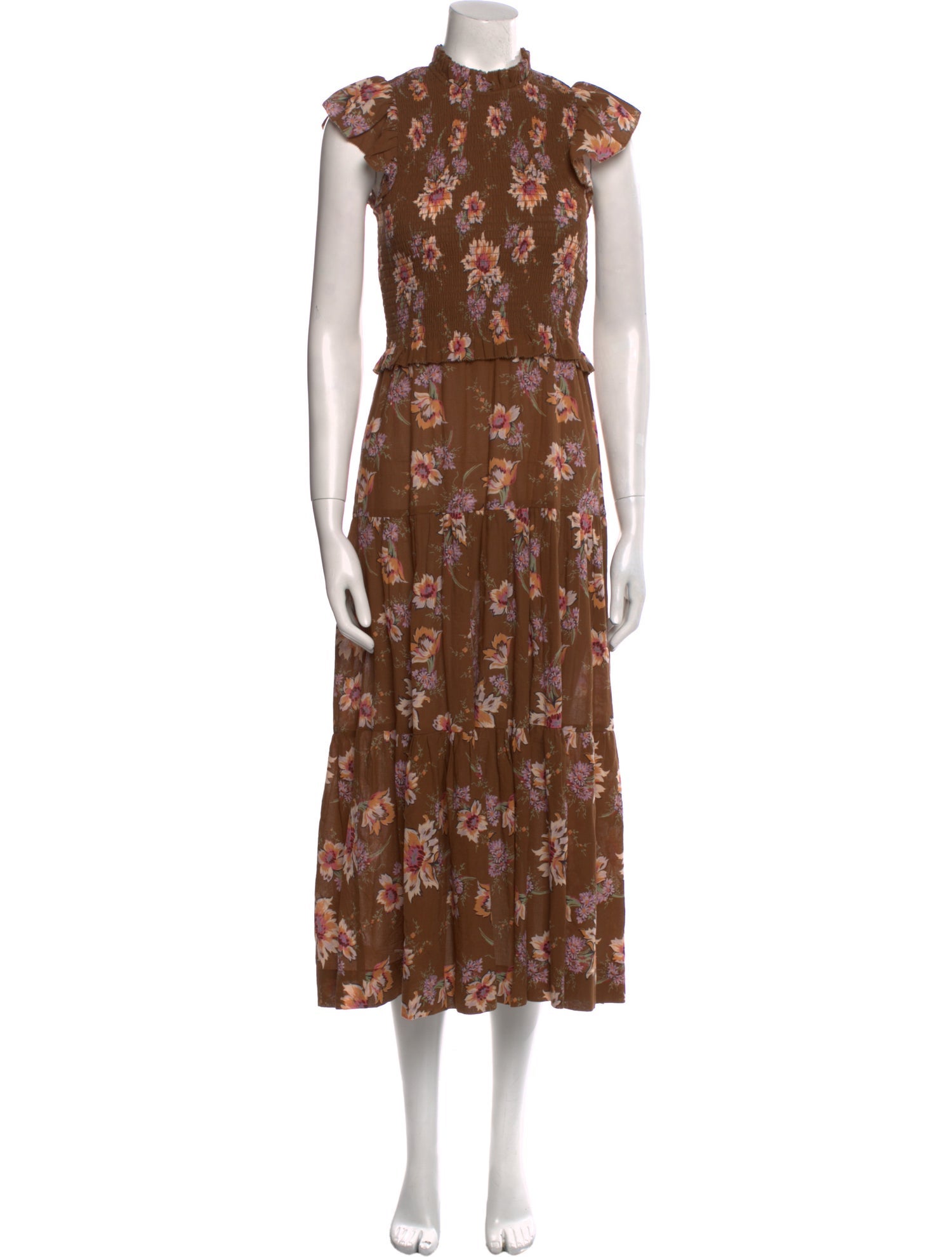 Sea New York Floral Print Long Dress