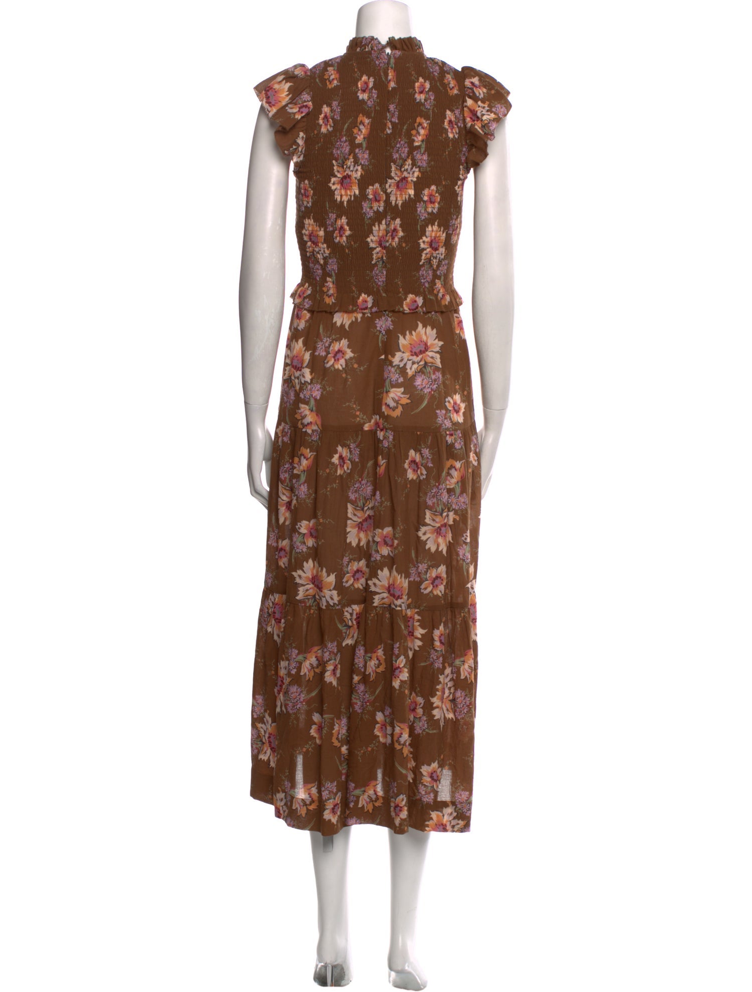 Sea New York Floral Print Long Dress