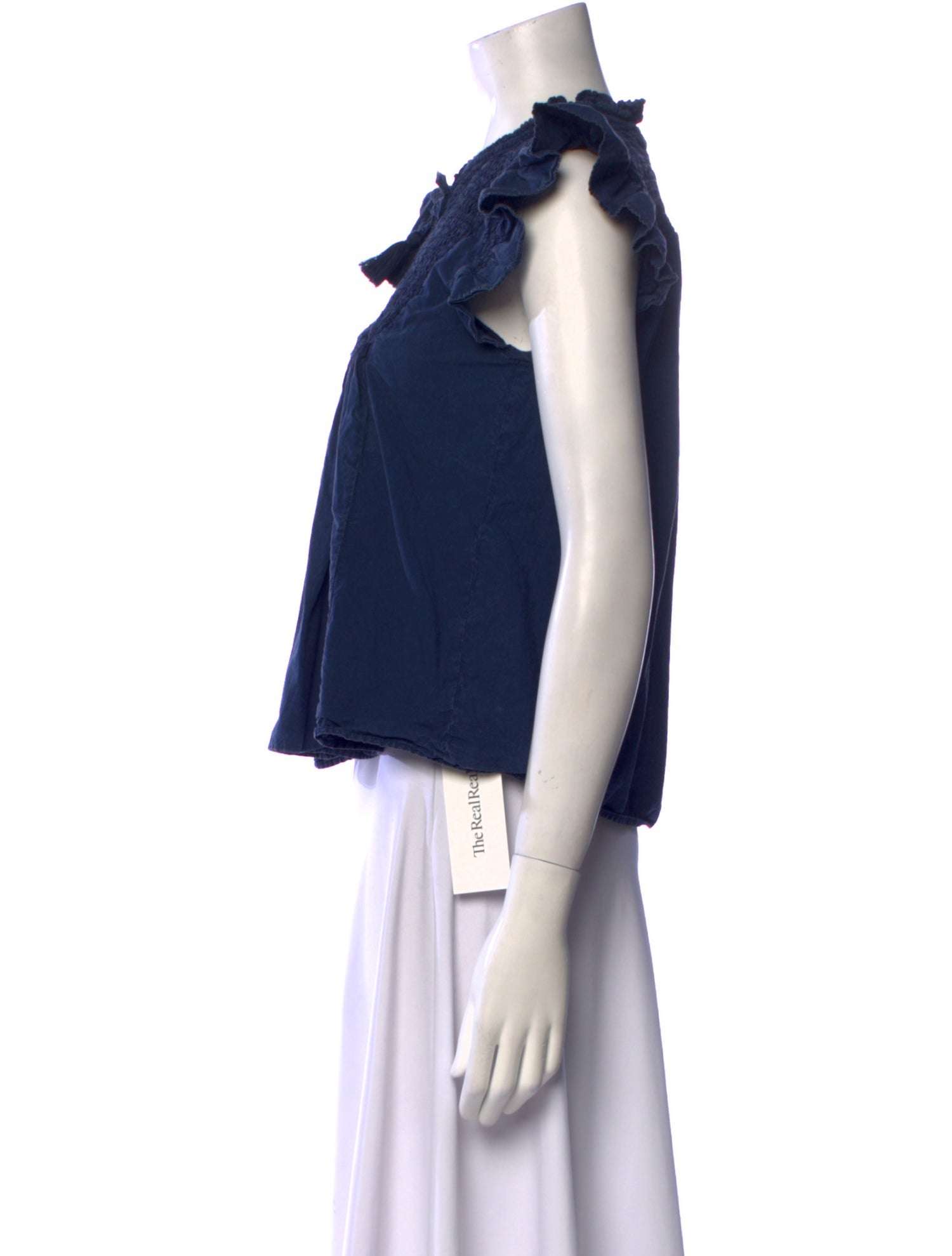 Sea New York Mock Neck Short Sleeve Crop Top