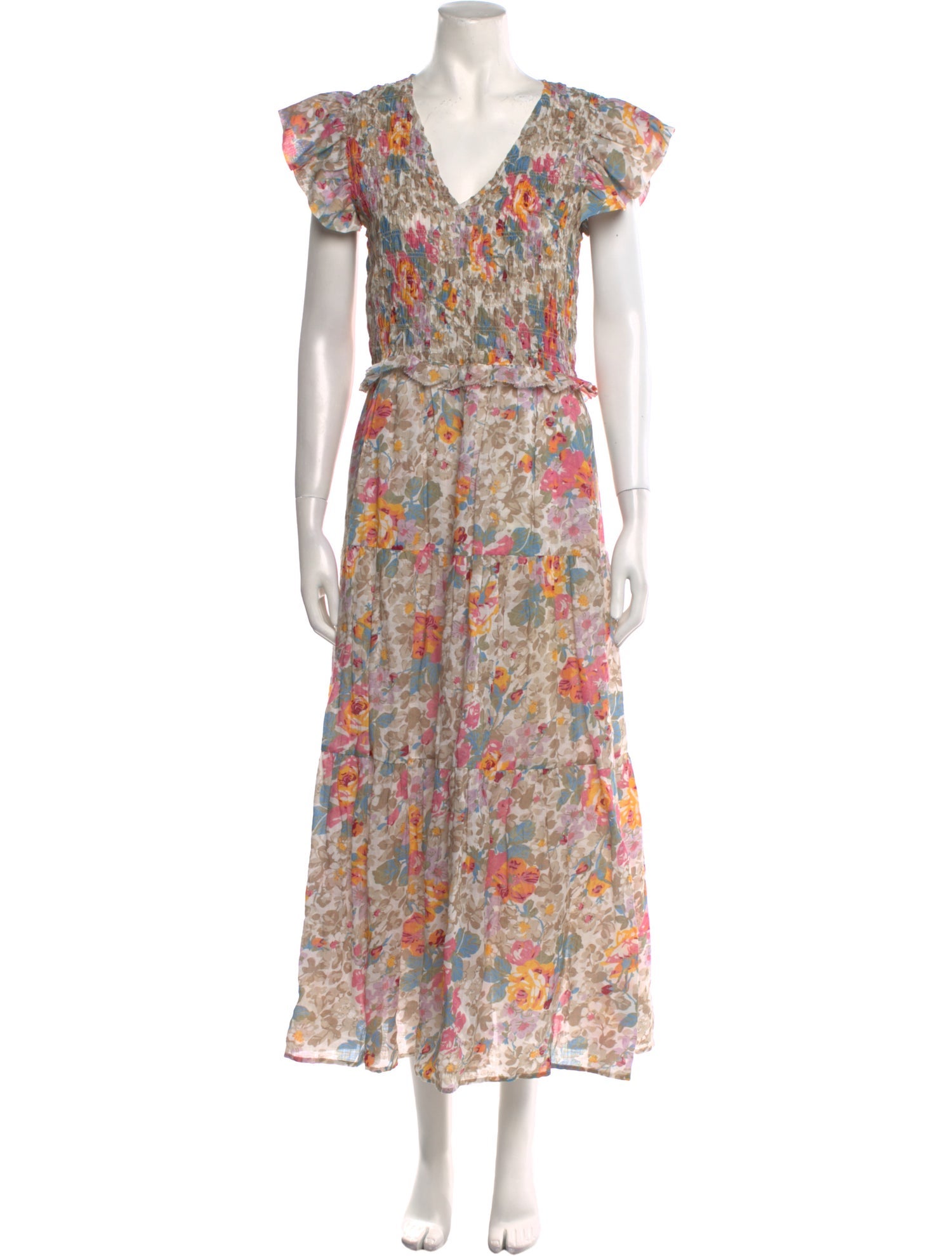 Sea New York Floral Print Long Dress