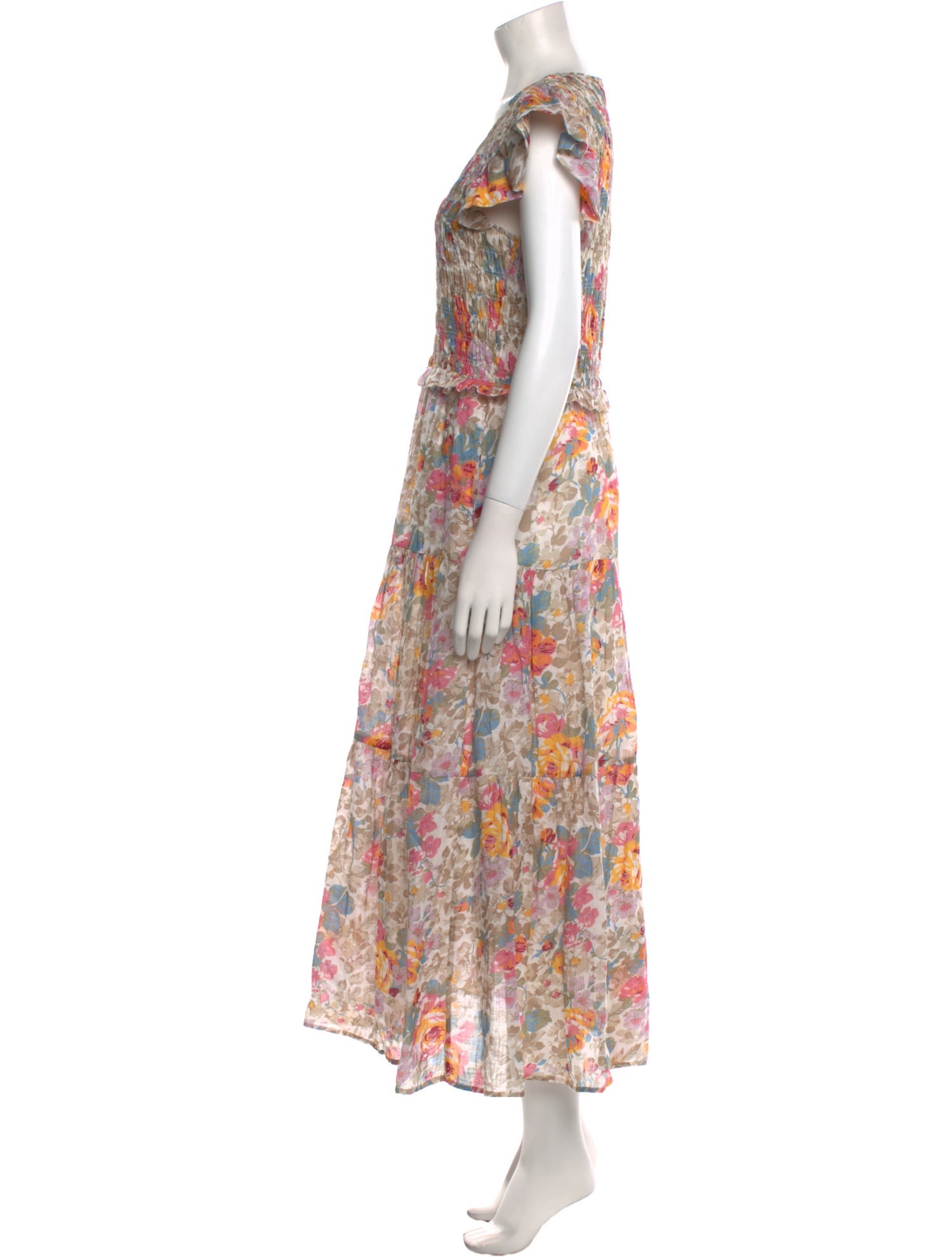 Sea New York Floral Print Long Dress