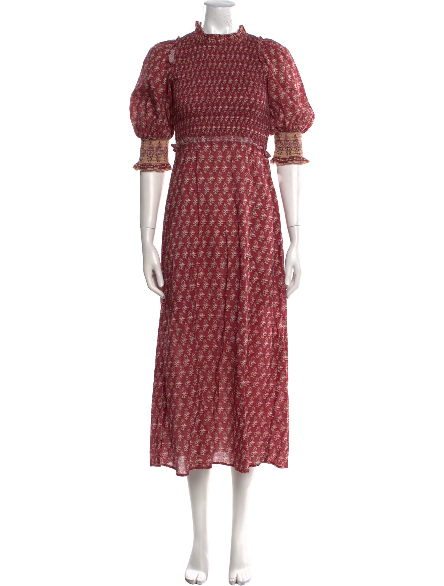 Sea New York Floral Print Long Dress