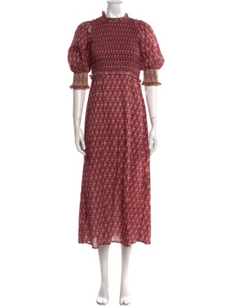 Sea New York Floral Print Long Dress