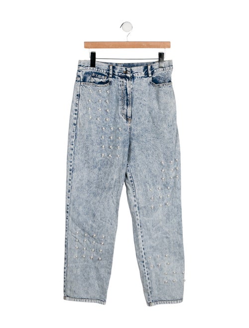 Sea New York High-Rise Straight Leg Jeans