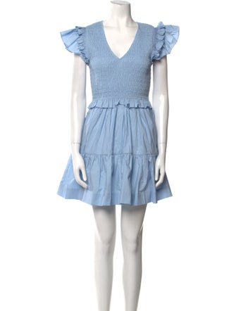 Sea New York V-Neck Mini Dress