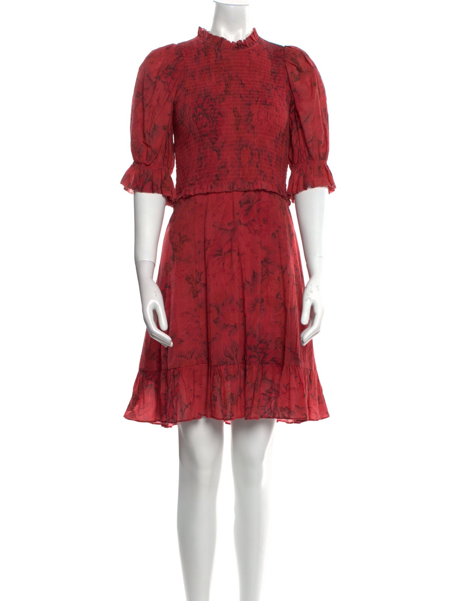 Sea New York Floral Print Mini Dress