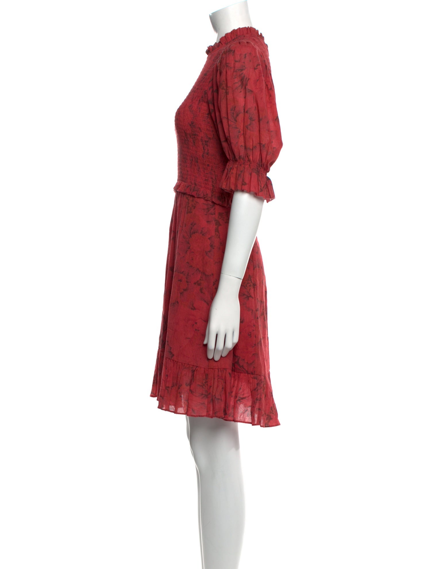 Sea New York Floral Print Mini Dress