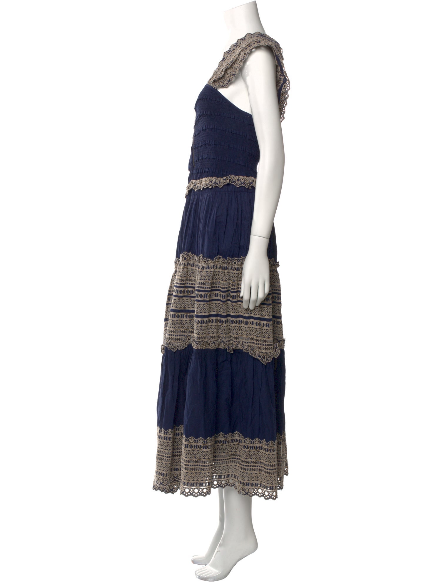 Sea New York Striped Long Dress