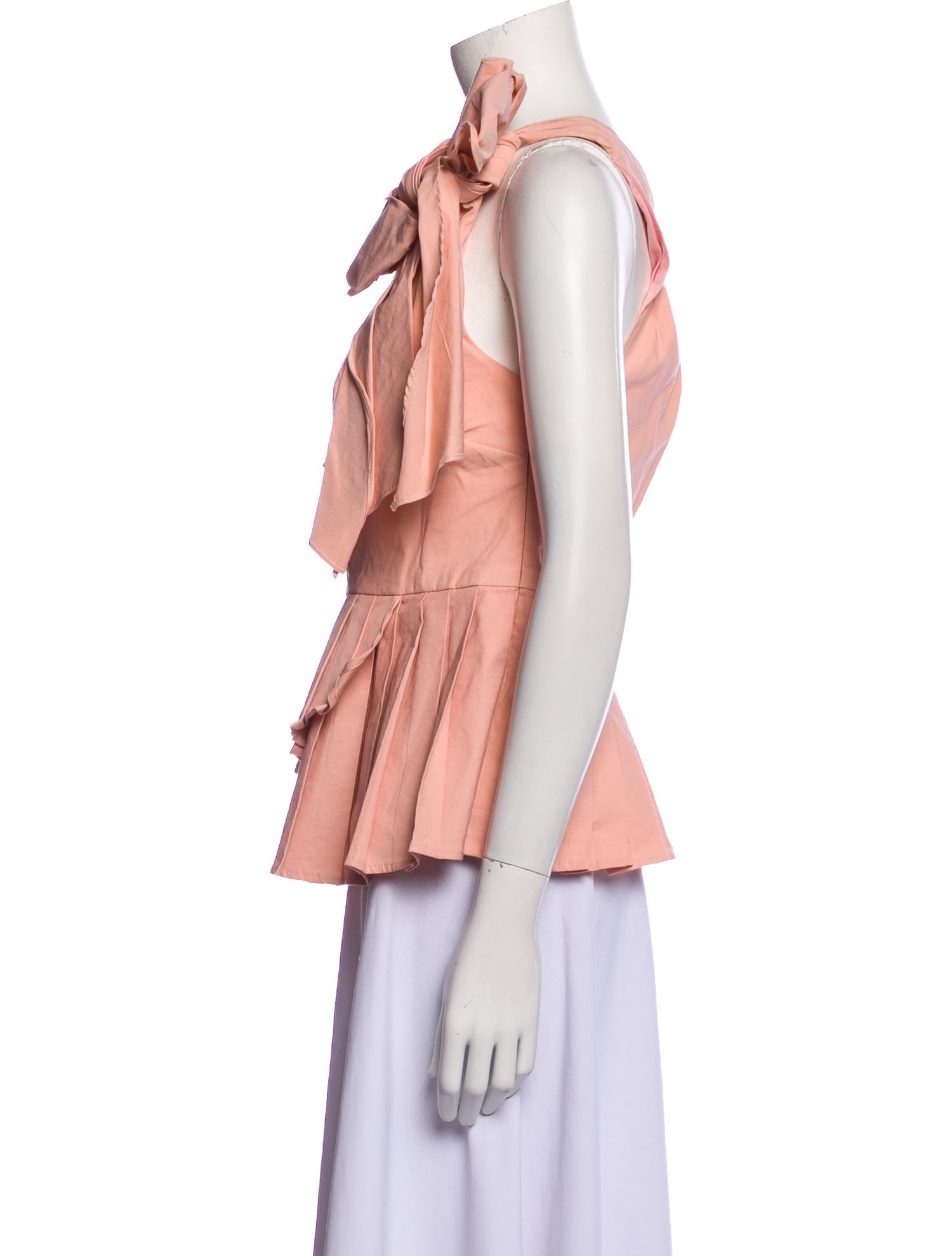 Sea New York One-Shoulder Sleeveless Blouse