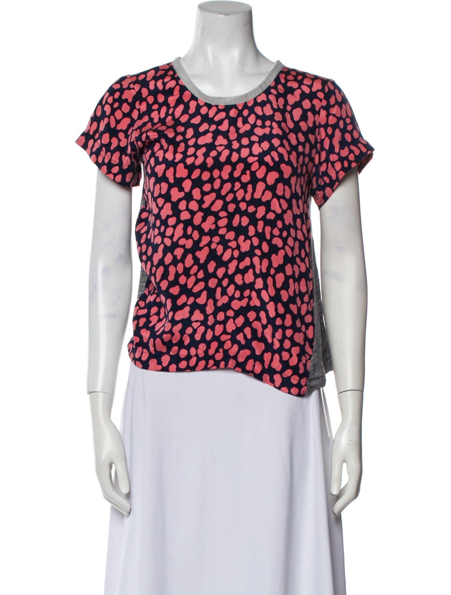 Sea New York Silk Printed T-Shirt