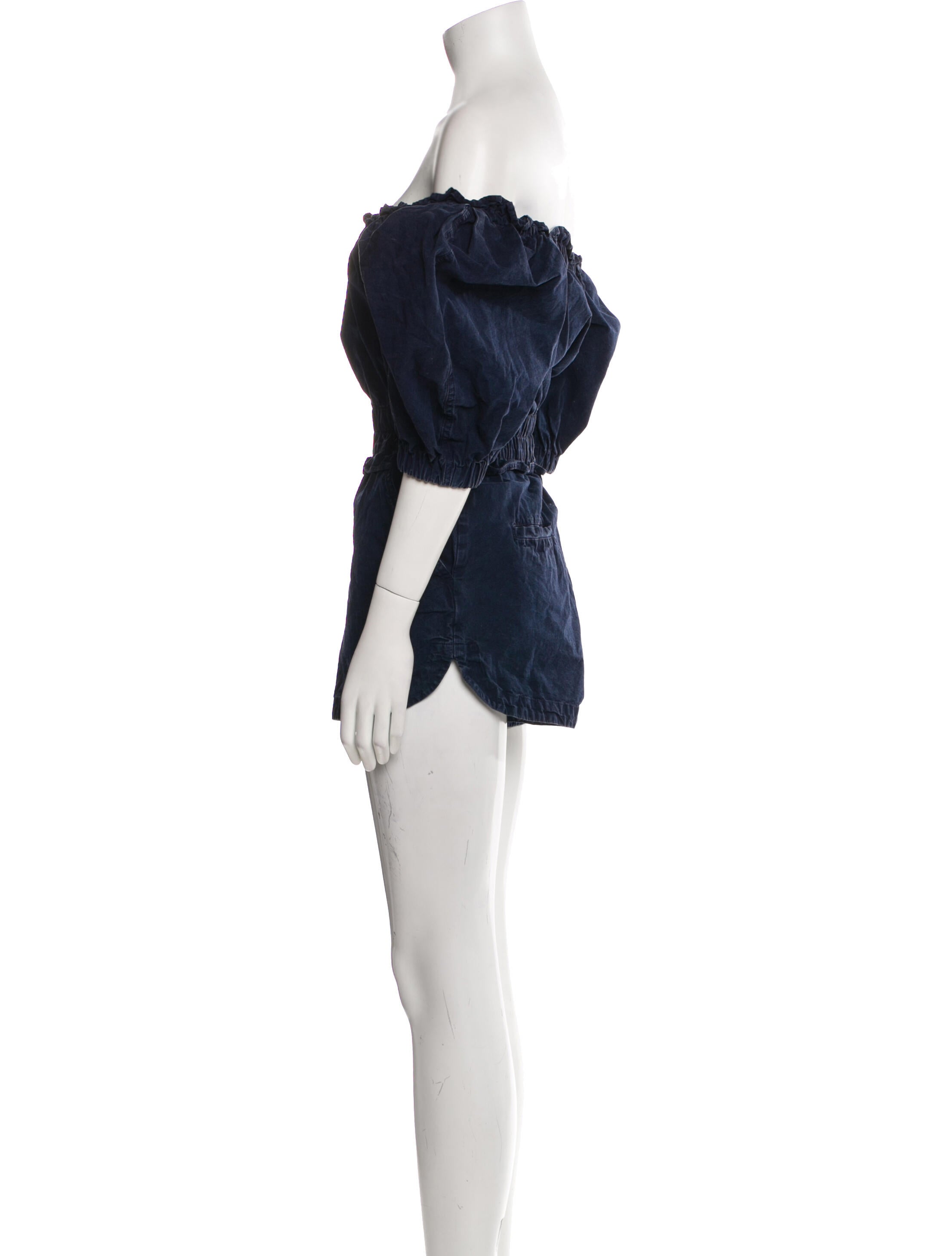 Sea New York Off-The-Shoulder Romper