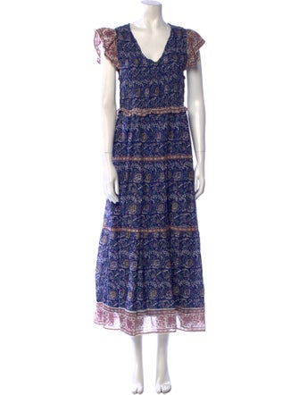 Sea New York Floral Print Long Dress