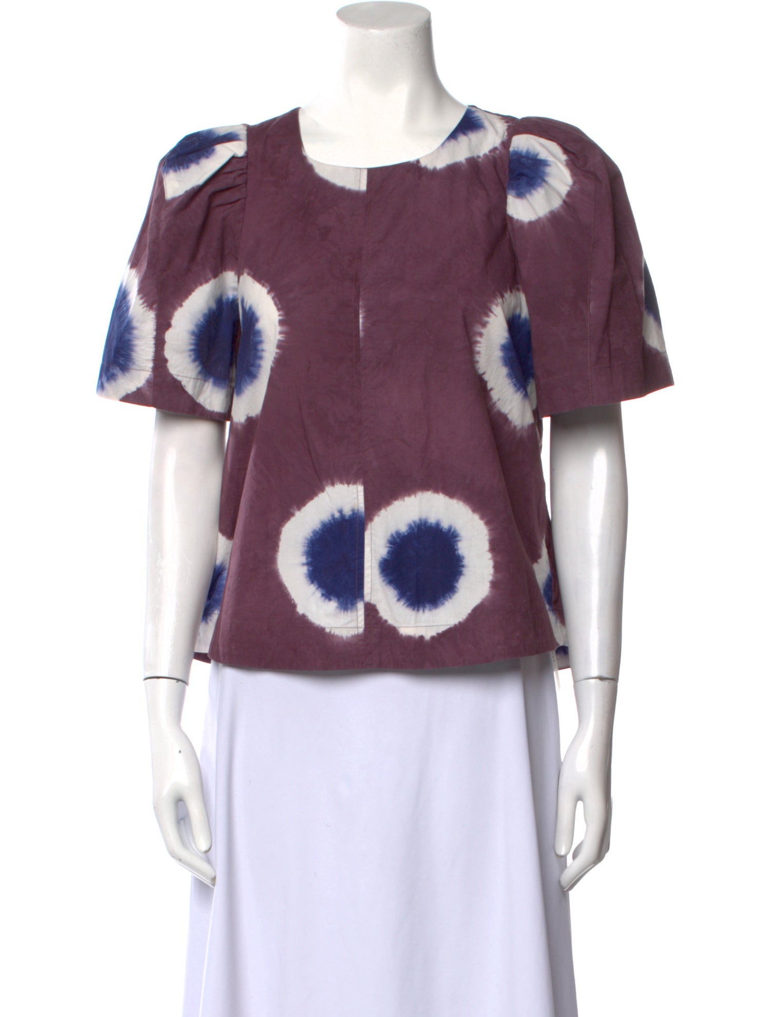 Sea New York Printed Crew Neck Blouse