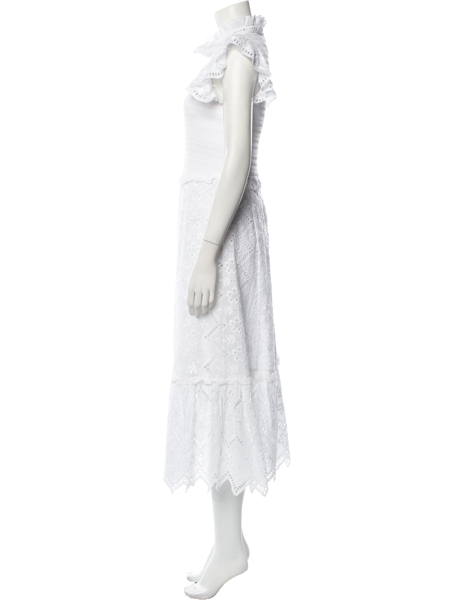 Sea New York Mock Neck Long Dress