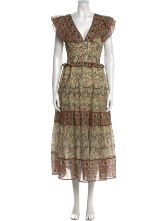 Sea New York Printed Long Dress