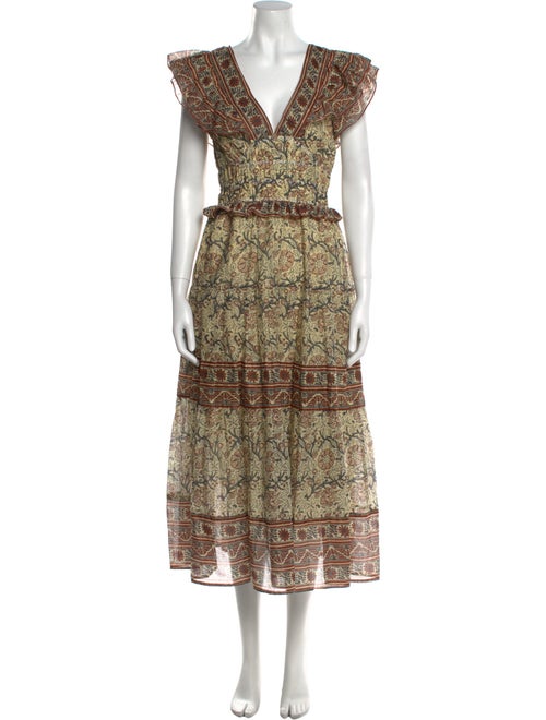 Sea New York Printed Long Dress