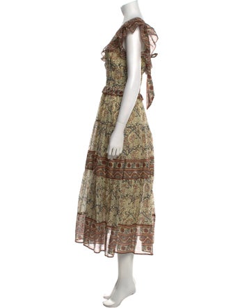Sea New York Printed Long Dress