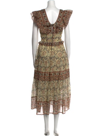 Sea New York Printed Long Dress