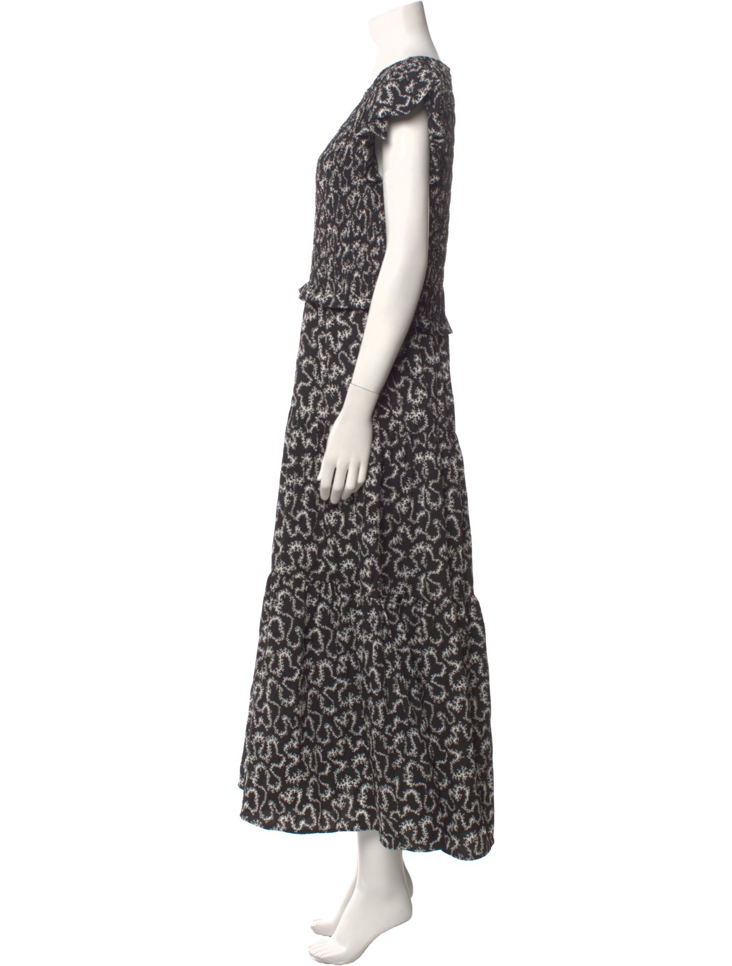 Sea New York Floral Print Long Dress