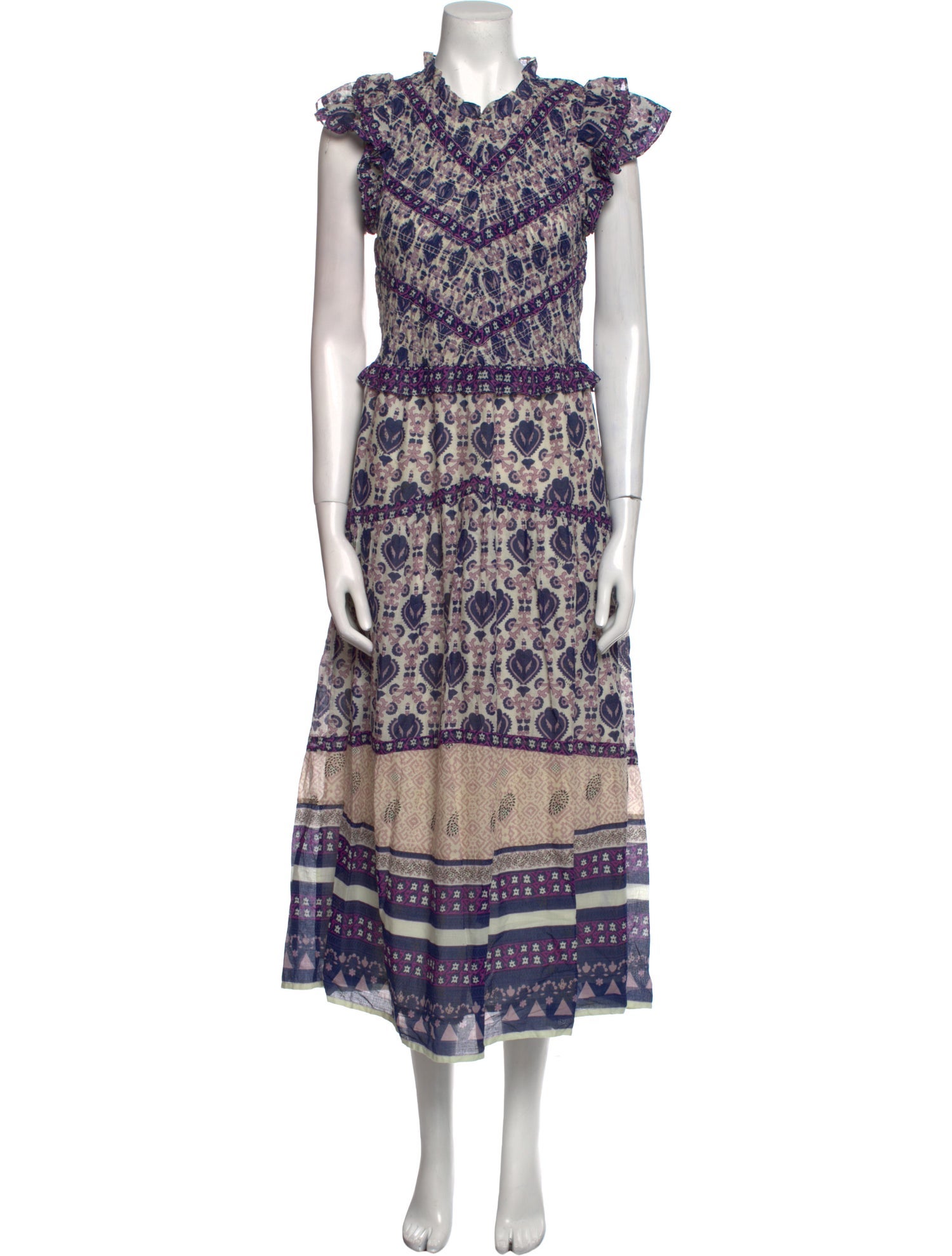 Sea New York Floral Print Long Dress