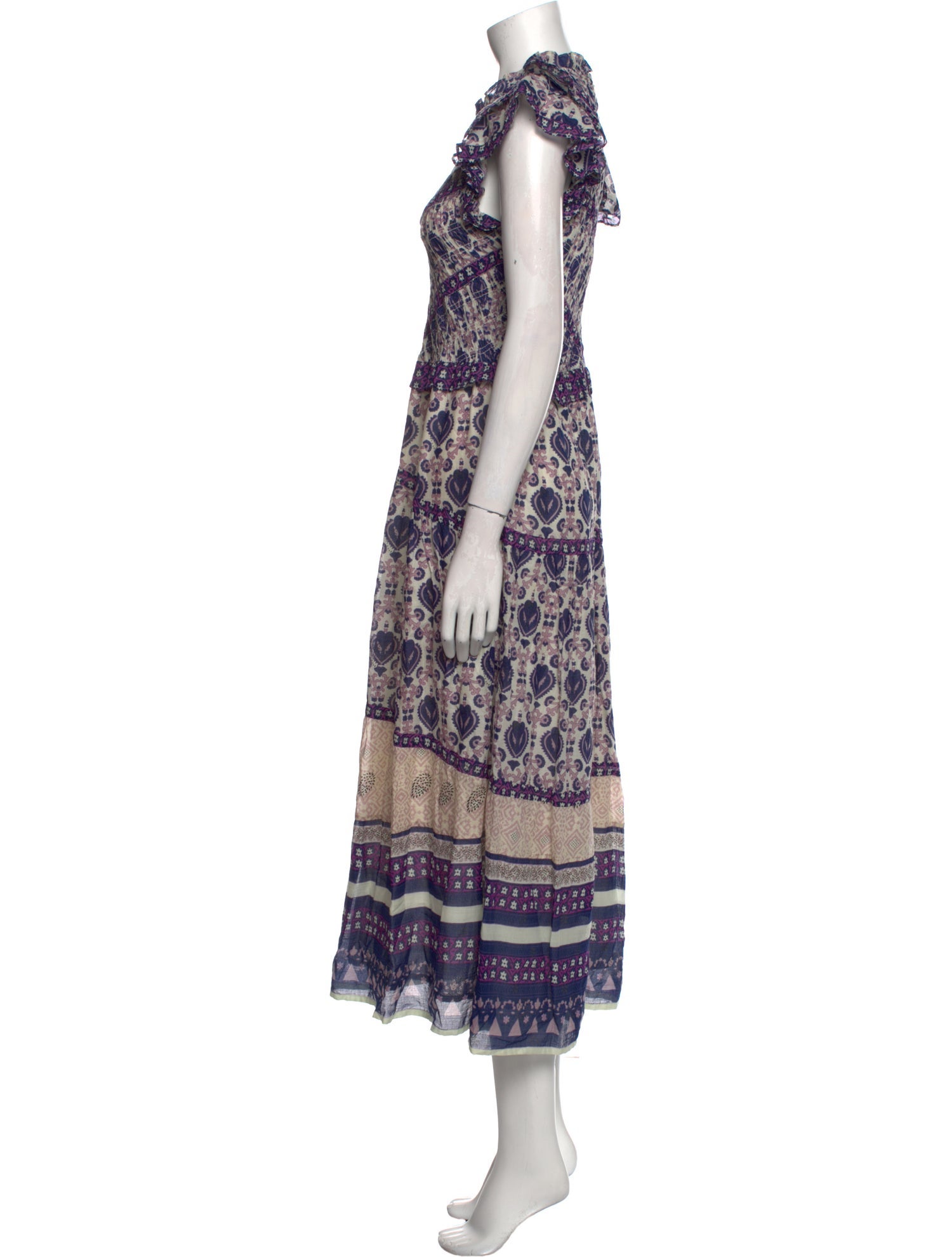 Sea New York Floral Print Long Dress