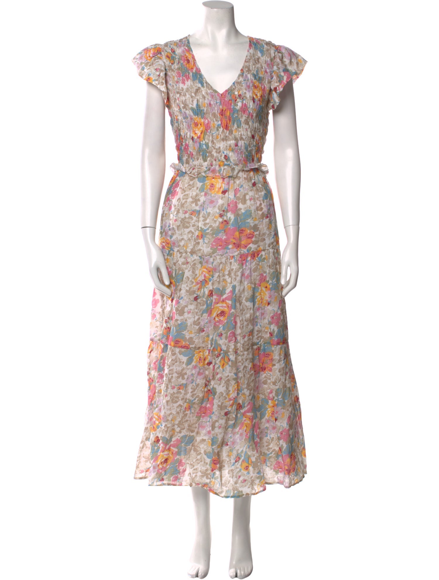 Sea New York Floral Print Long Dress