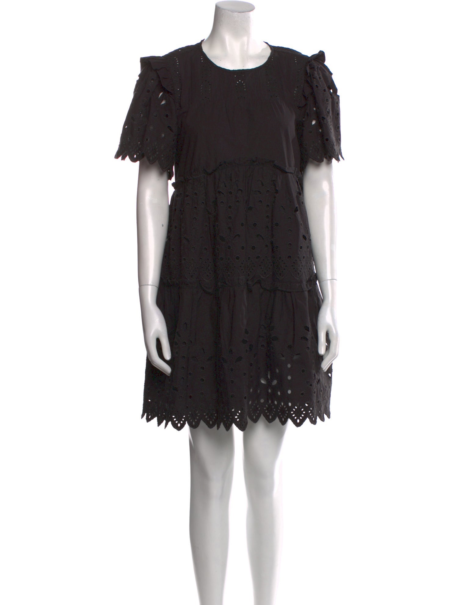 Sea New York Crew Neck Mini Dress