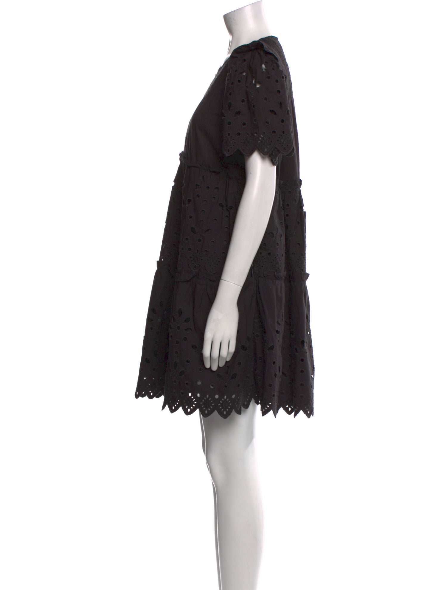 Sea New York Crew Neck Mini Dress