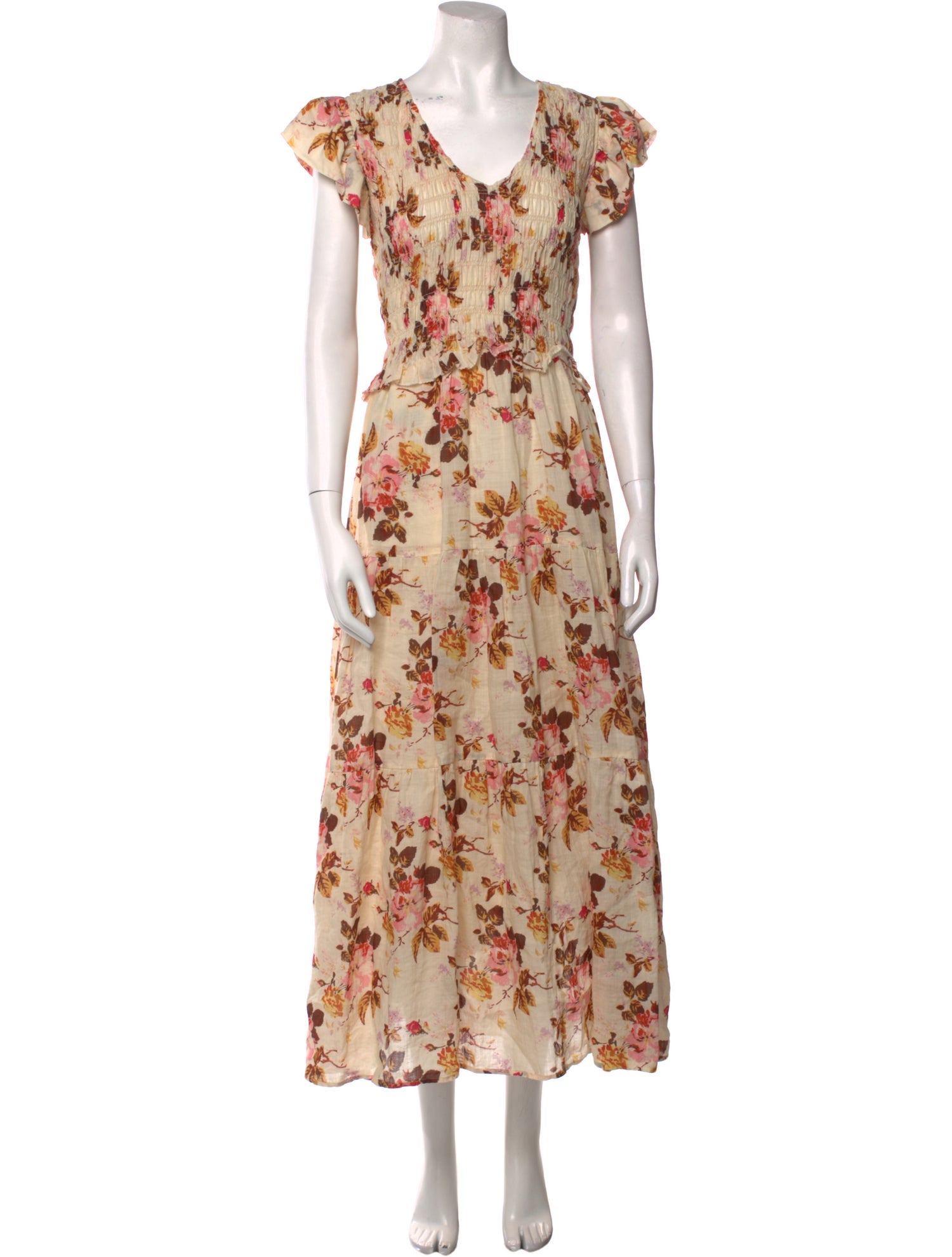 Sea New York Floral Print Long Dress