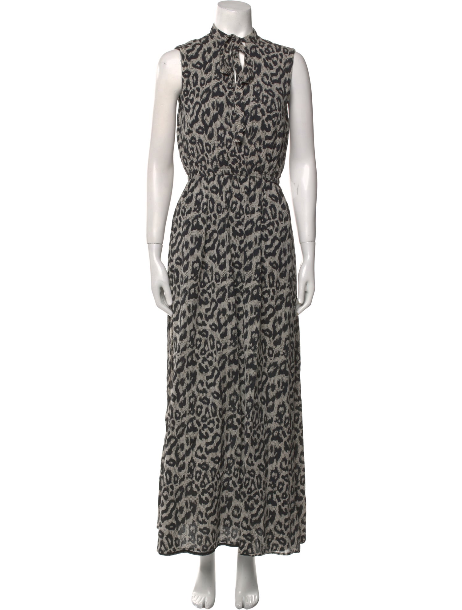 Sea New York Animal Print Long Dress