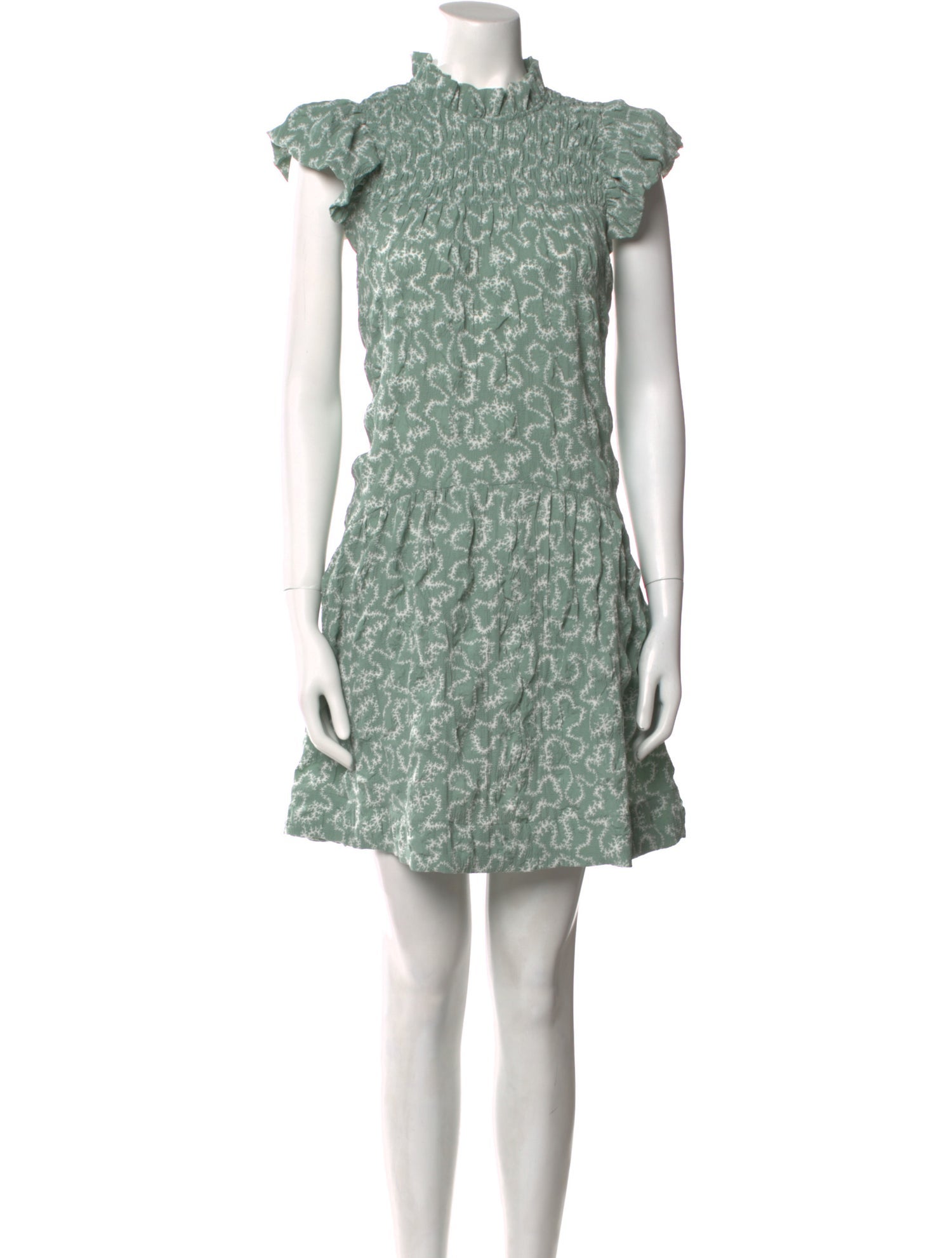 Sea New York Floral Print Mini Dress