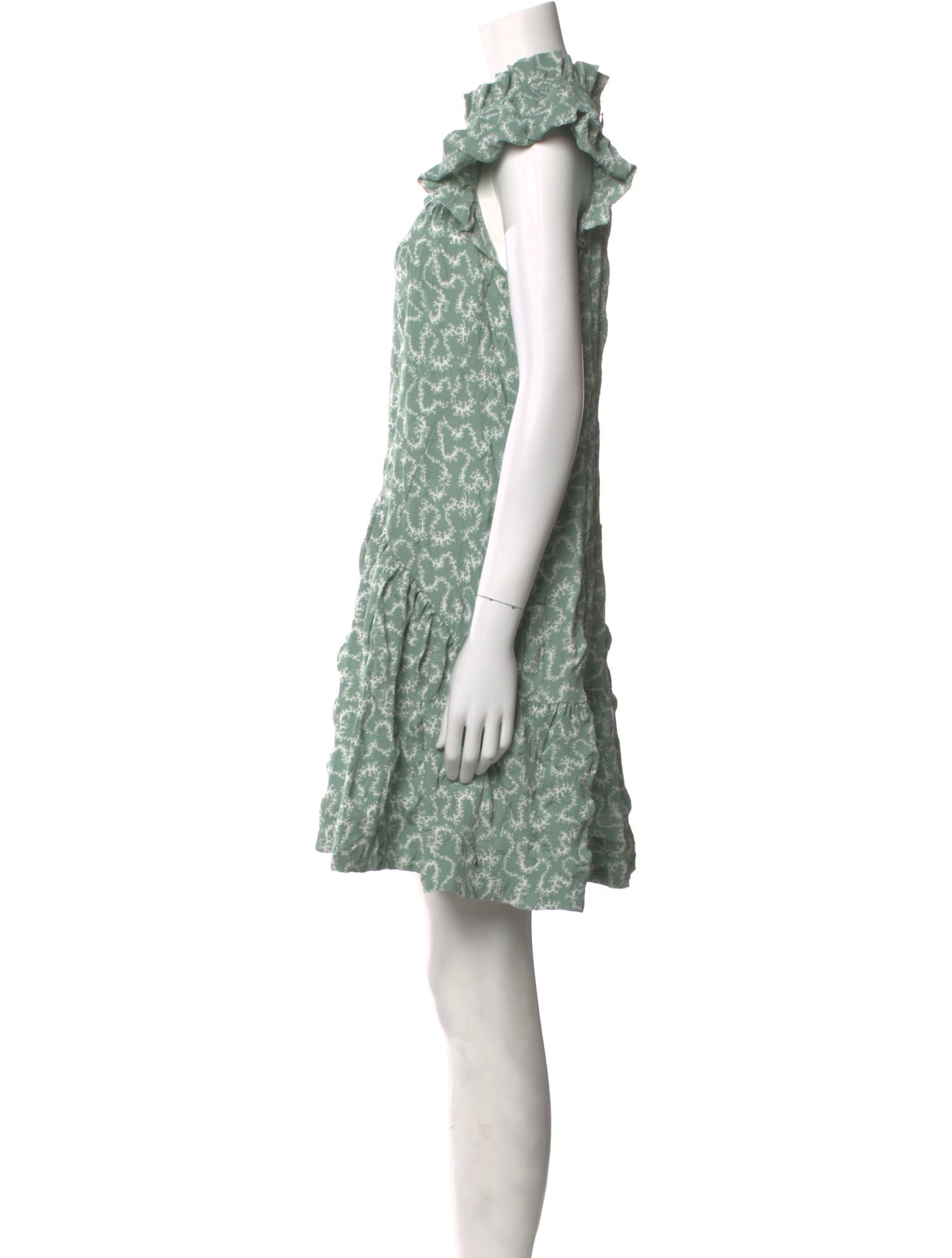 Sea New York Floral Print Mini Dress