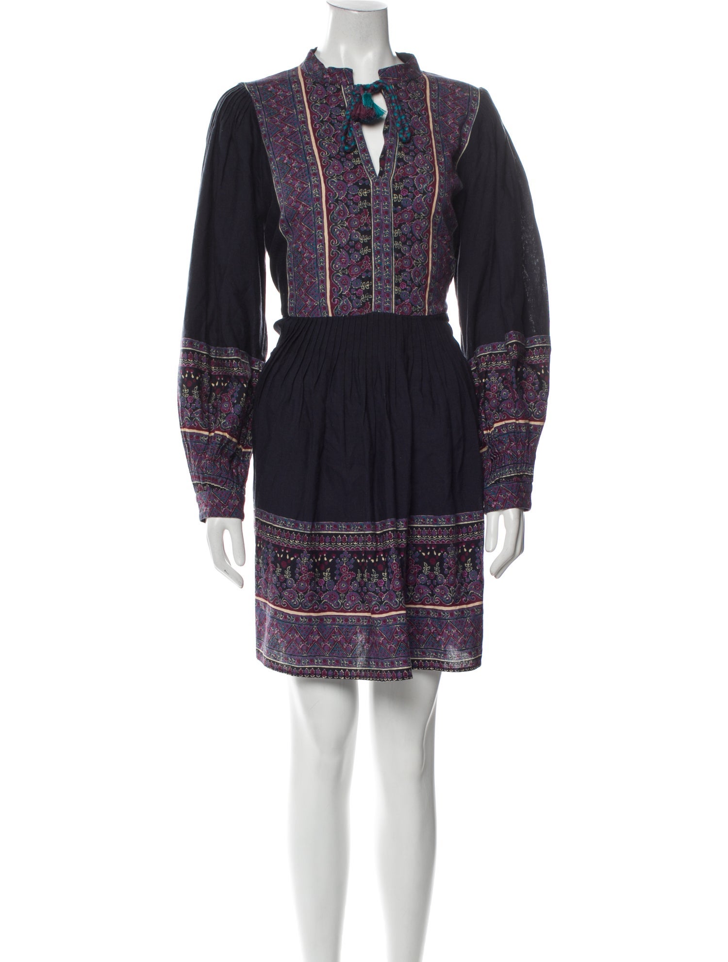 Sea New York Paisley Print Mini Dress