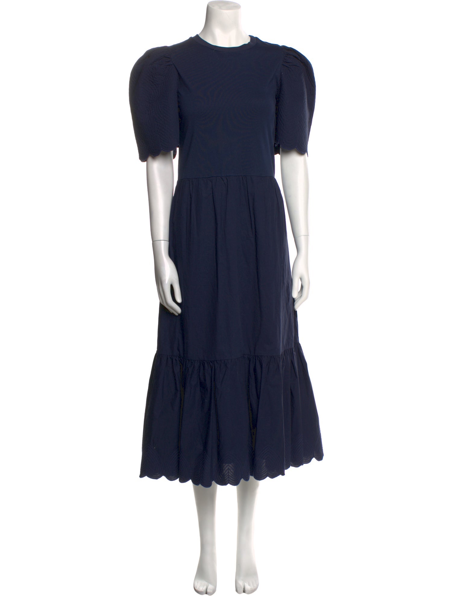 Sea New York Crew Neck Midi Length Dress