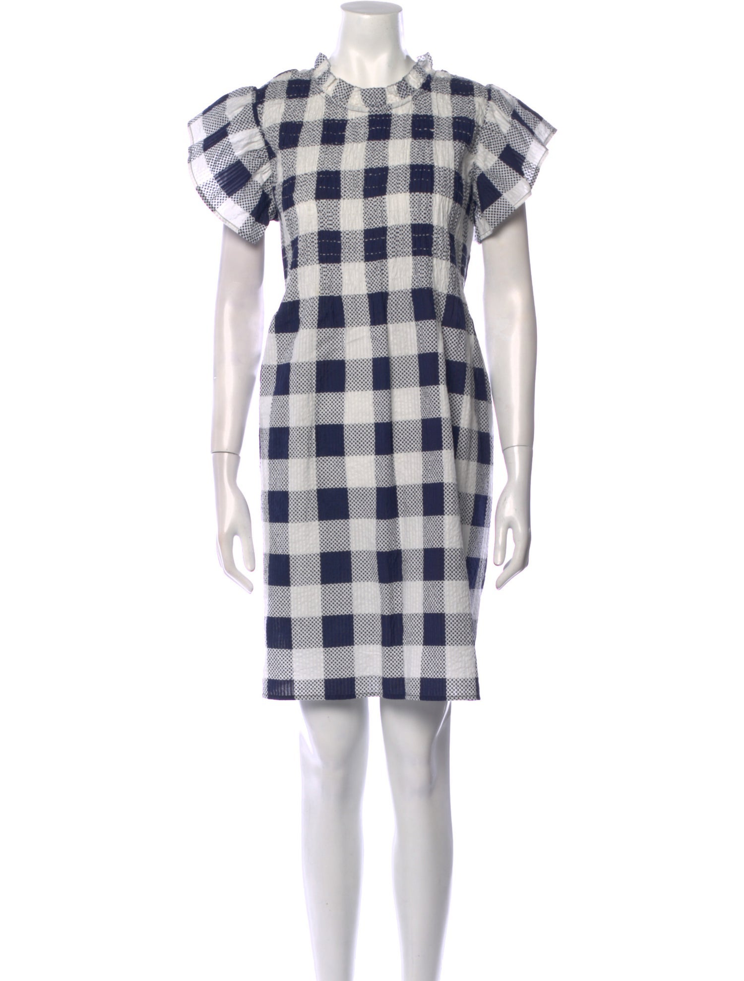 Sea New York Plaid Print Mini Dress w/ Tags