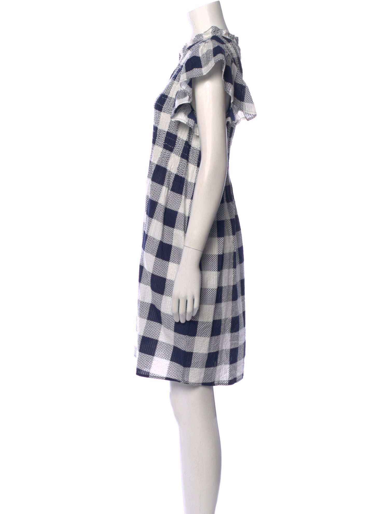 Sea New York Plaid Print Mini Dress w/ Tags
