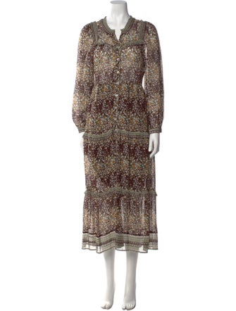 Sea New York Printed Long Dress