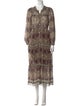 Sea New York Printed Long Dress