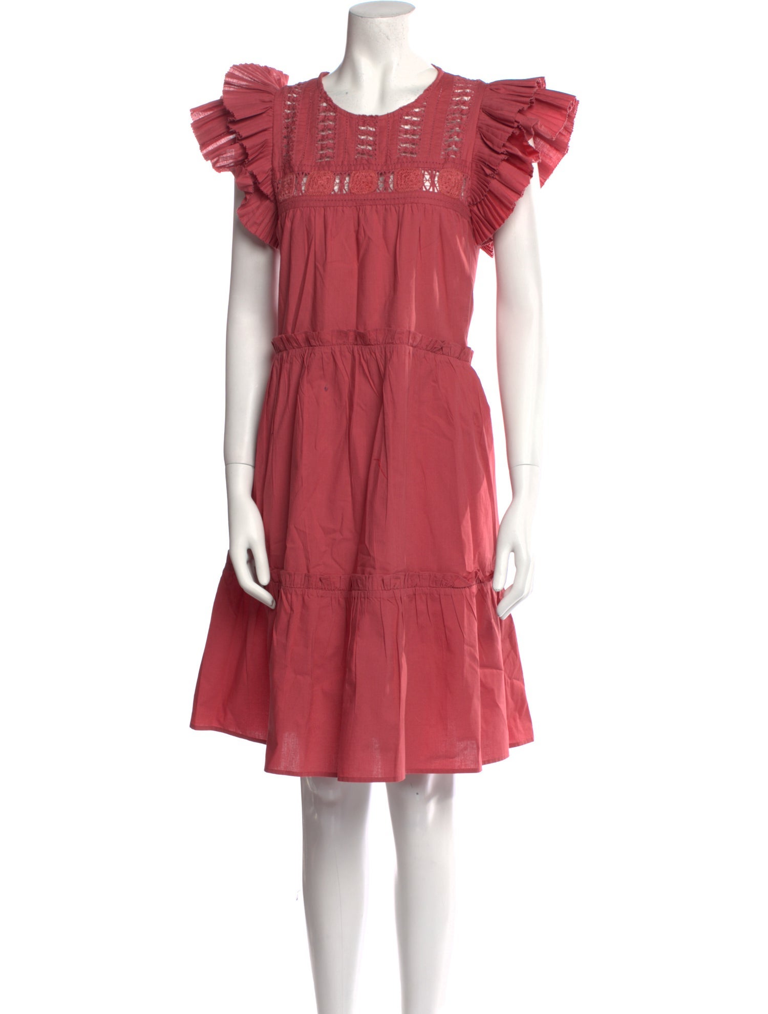 Sea New York Crew Neck Knee-Length Dress