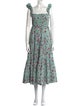Sea New York Floral Print Long Dress